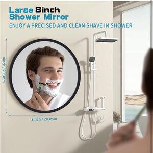 Fog-Free Shower Mirror